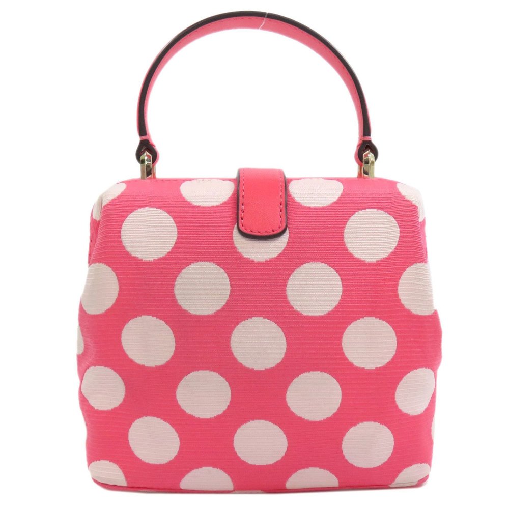 Kate Spade Polka Dot Handbag Canvas Women's - Picture 2 of 11